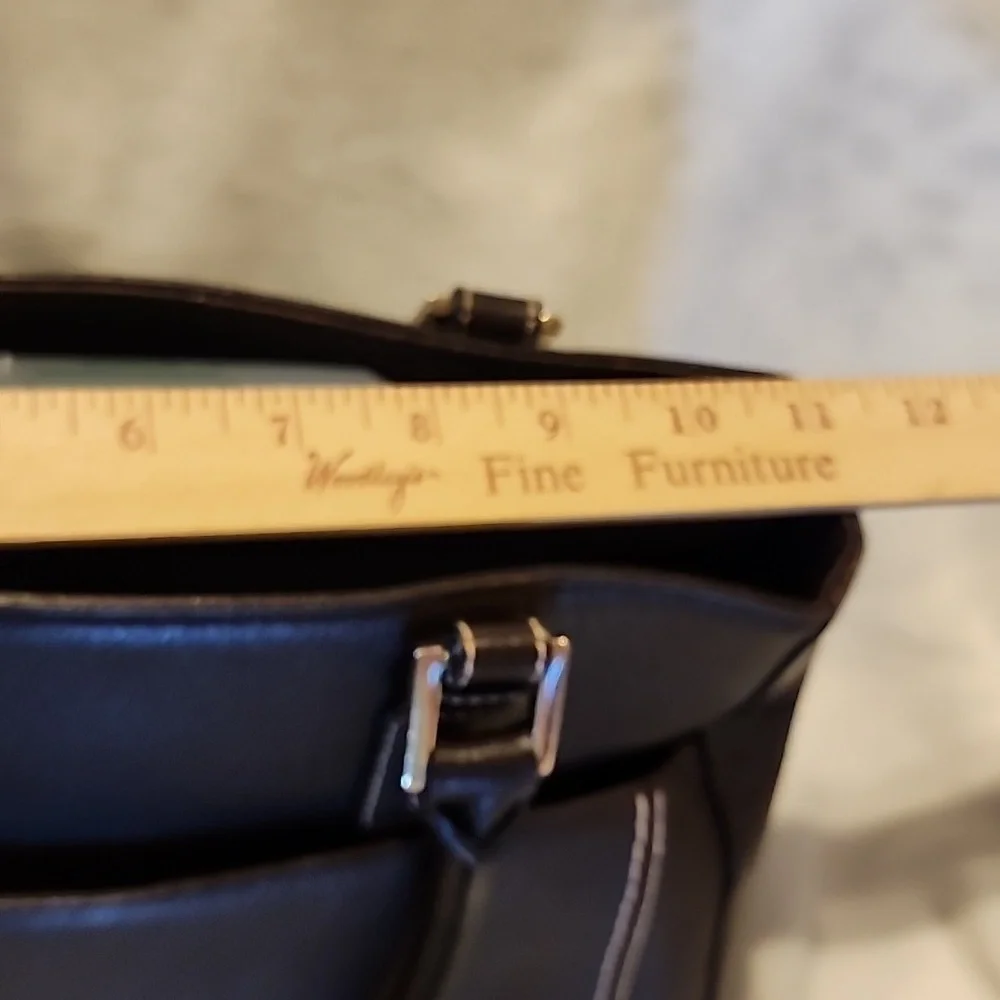 Charles Jourdan Paris hand bag dark brown